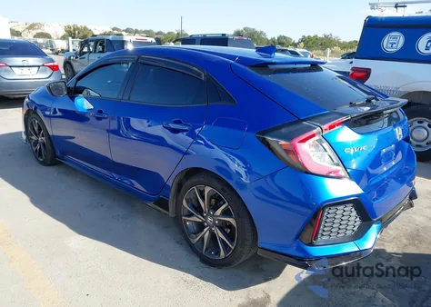 2018 Honda Civic Sport из США, поврежденный, VIN SHHFK7H4XJU415543